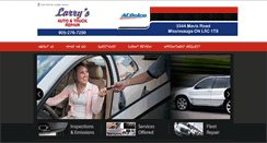 Desktop Screenshot of larrysautoandtruckrepair.com